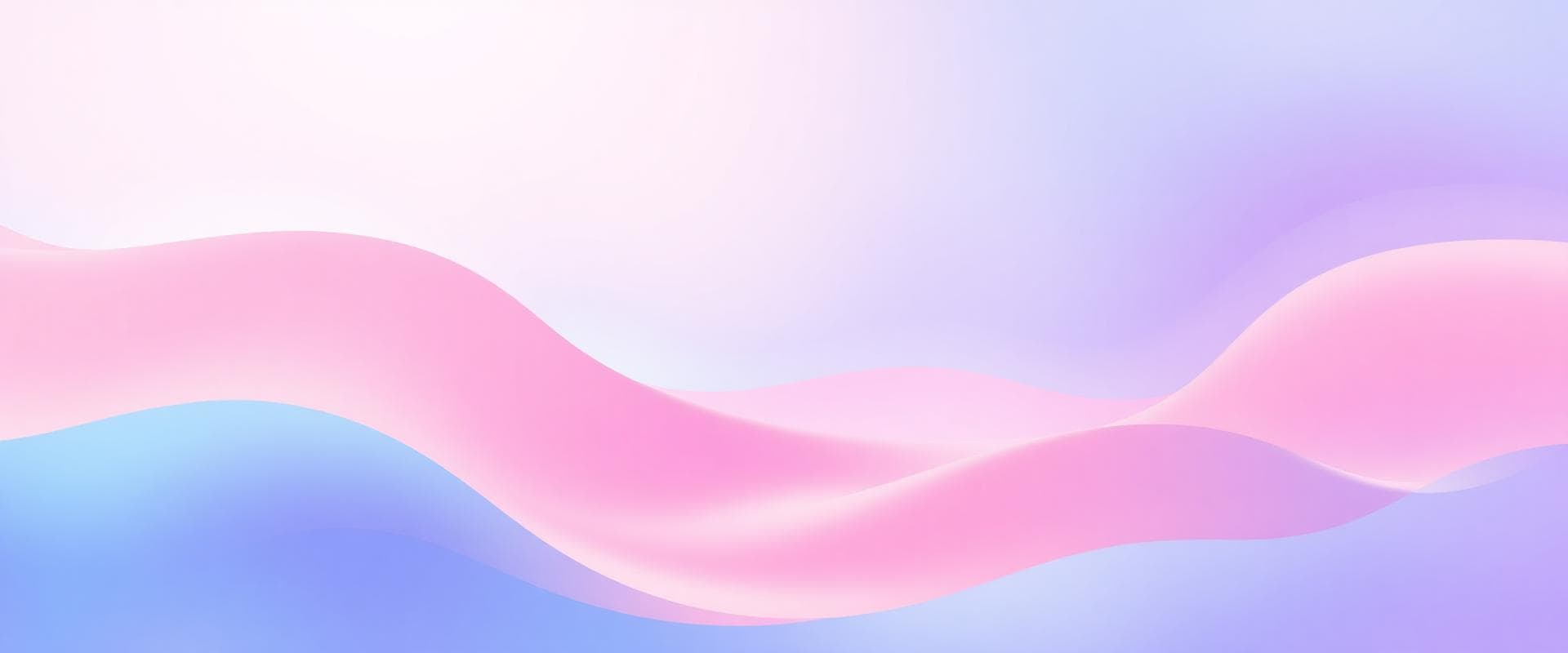 Soft, calming gradient background in NinthMoon's brand colors